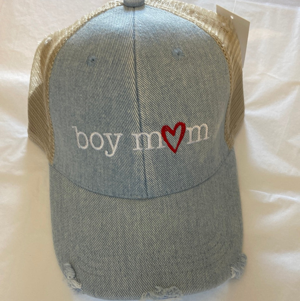 Boy mom hat