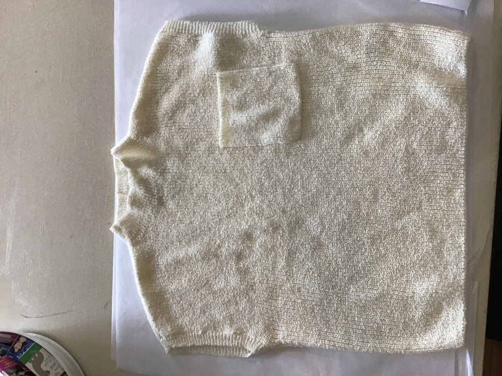 Mock Neck Short Sleeve Sweater Top