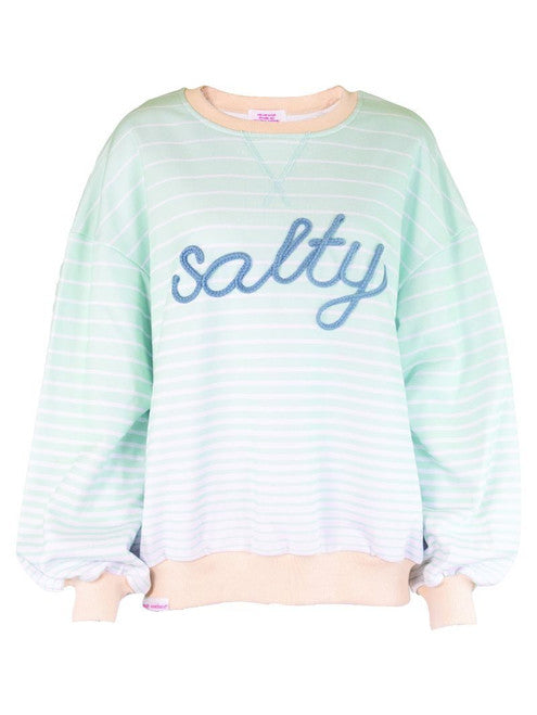 Salty Striped Sweatshirt