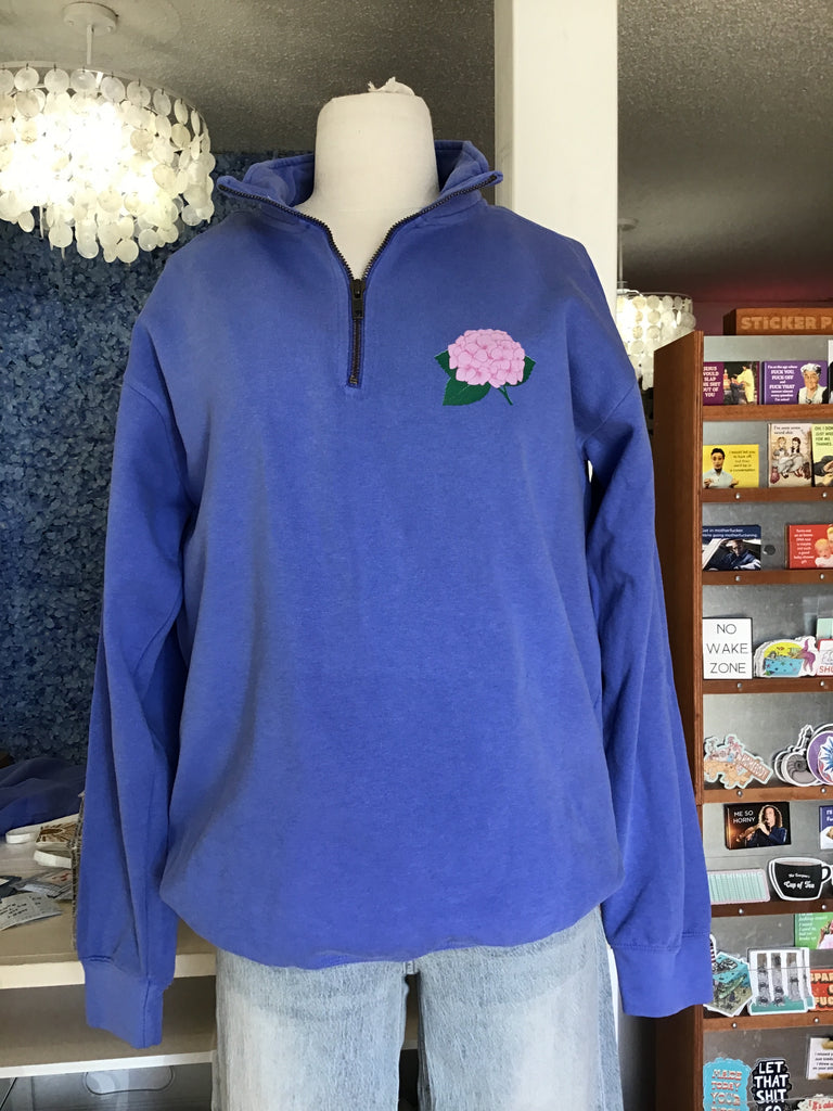 Hydrangea Quarter Zip