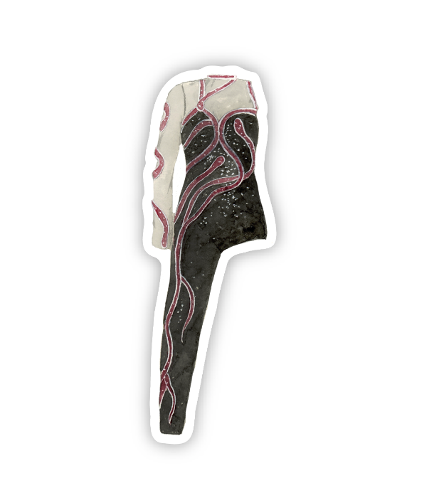 Reputation Costume Sticker