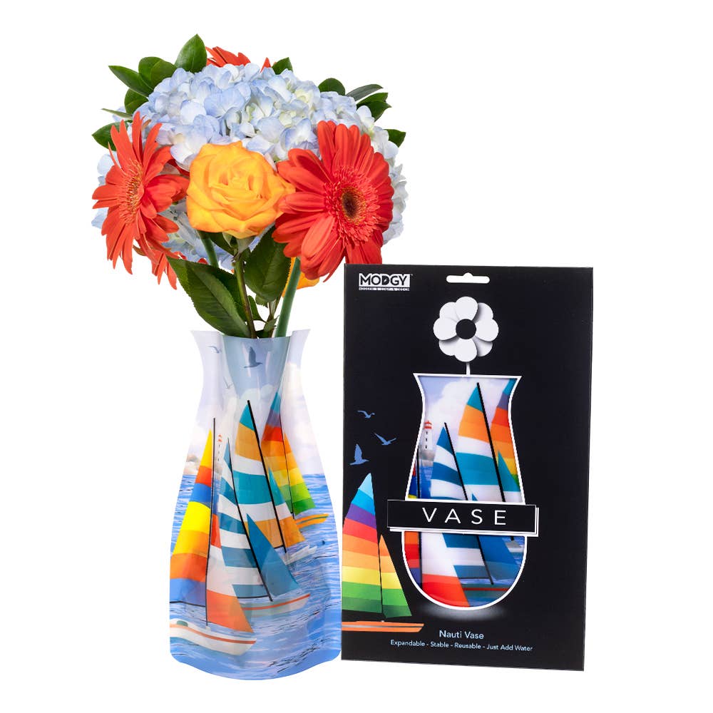 Modgy Expandable Vase - Nauti - Sailboat