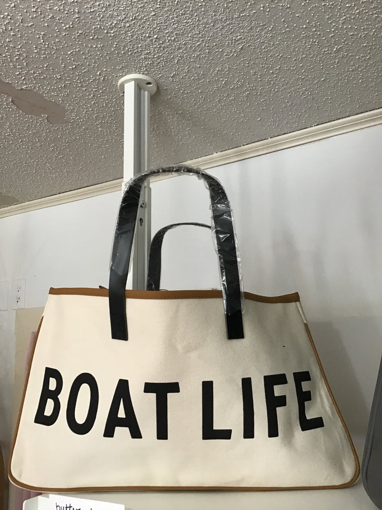Boat life beach bag