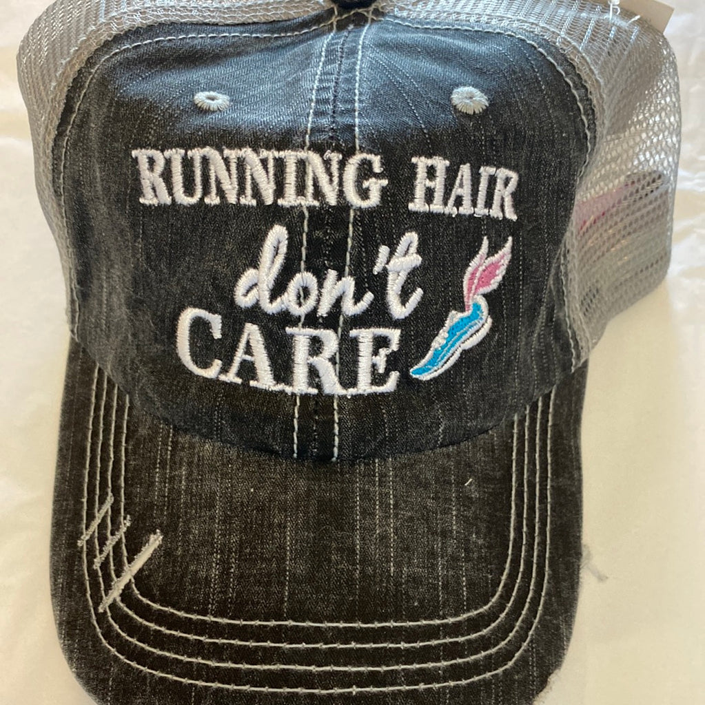 Running Hair Hat