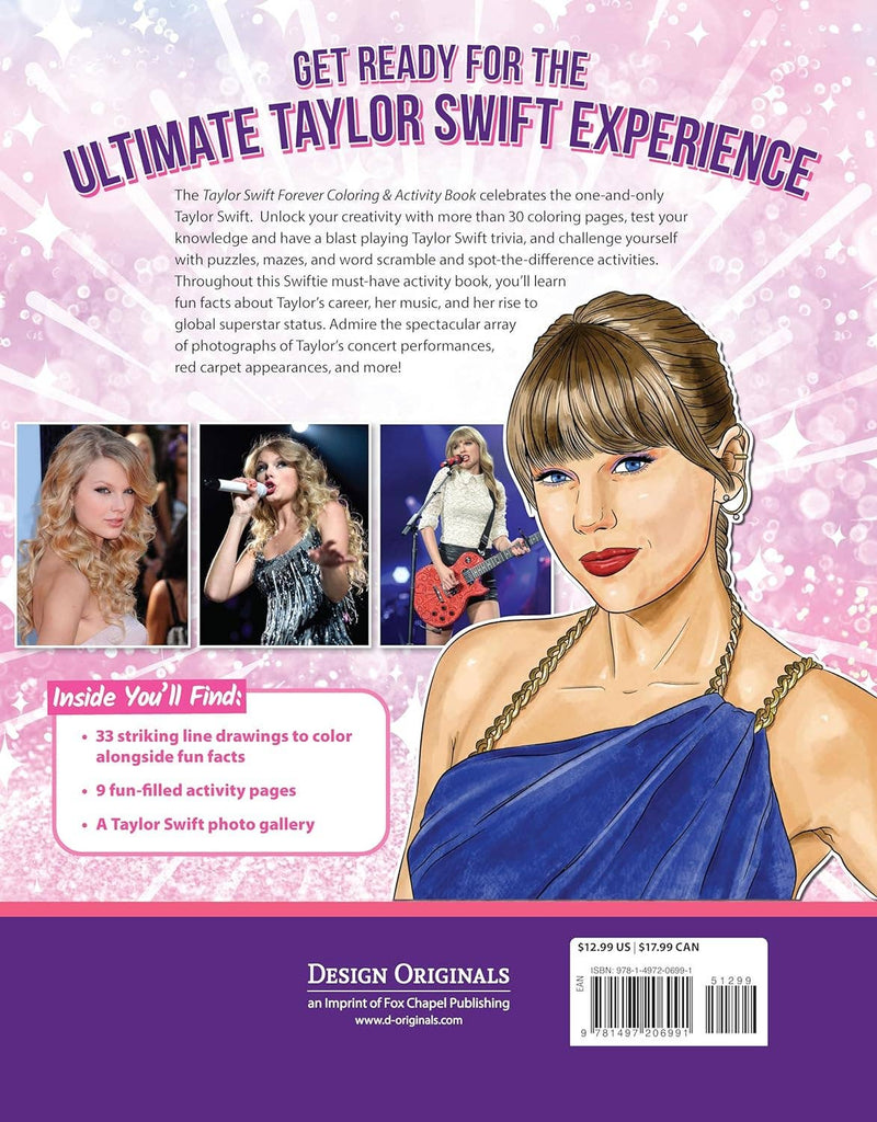 Taylor Swift Forever Coloring &Activity Book