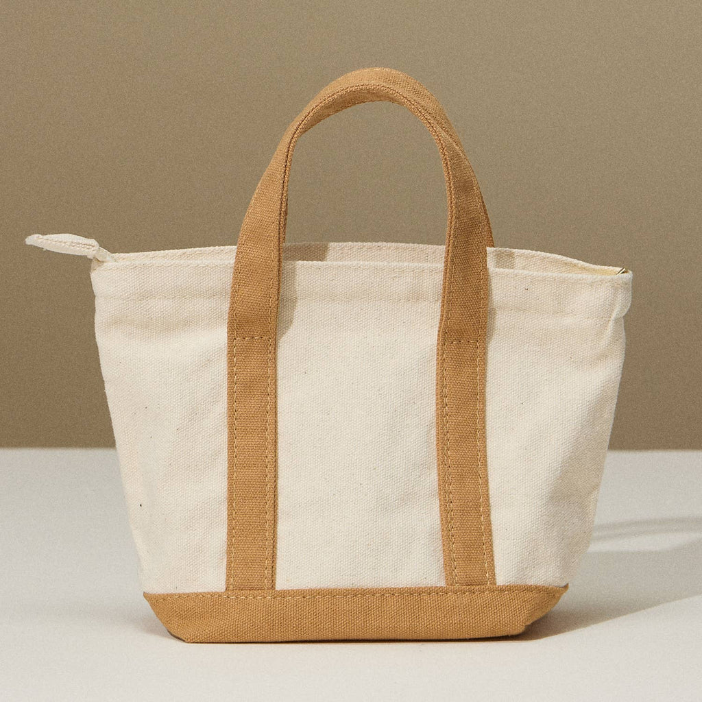 EcoCharm Cotton Everywhere-Carry Canvas Bag – Mini Size: Lavendar / One size / 5DG78050