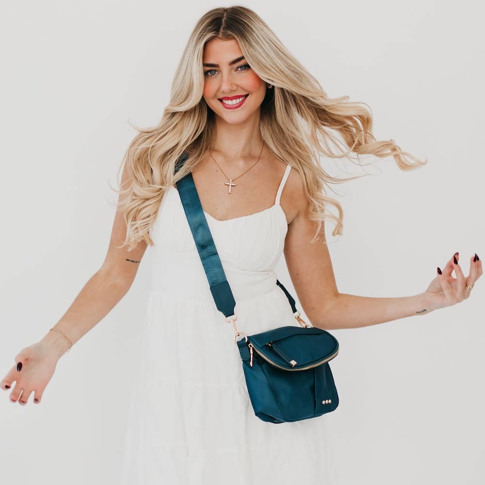 Tilly Crossbody Bag: Gray
