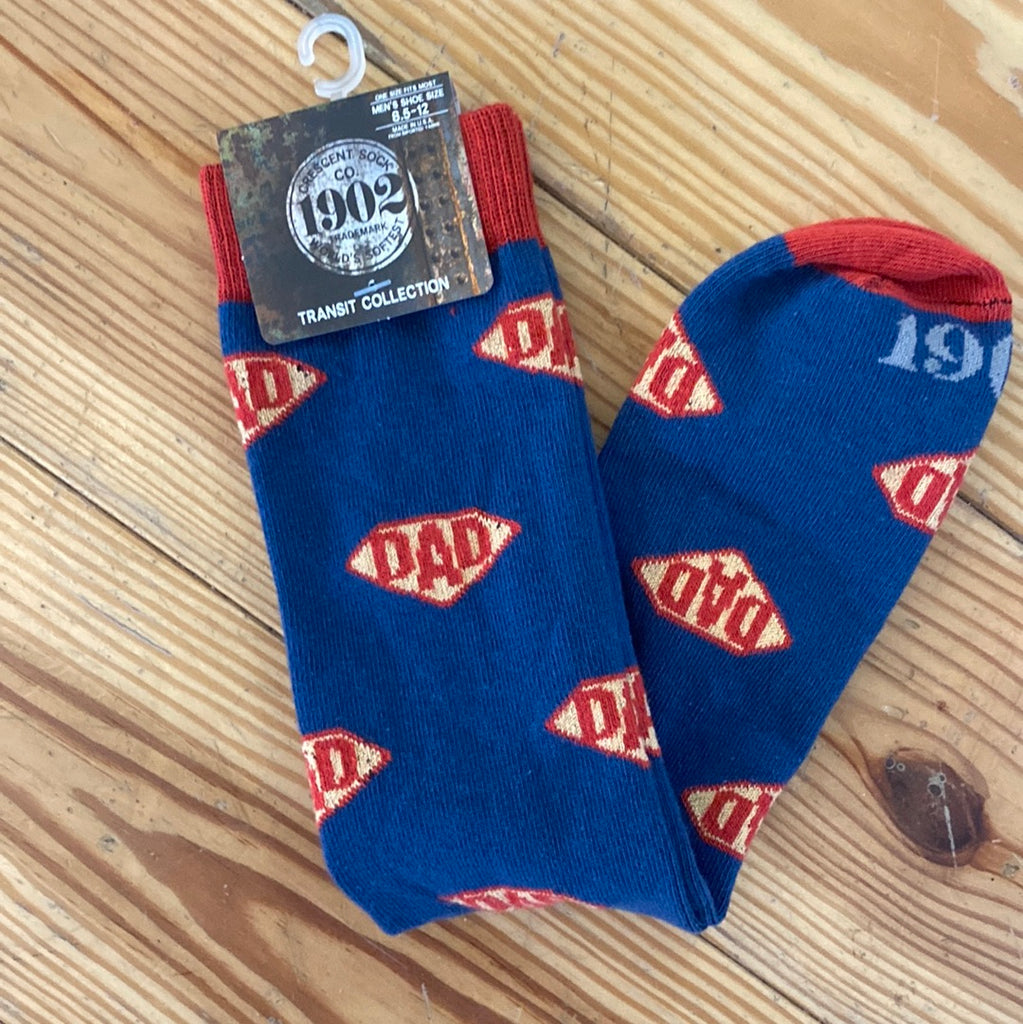 Worlds Softest SuperDad Socks
