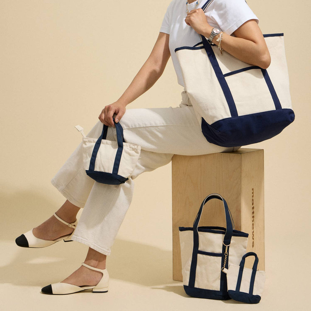 EcoCharm Cotton Everywhere-Carry Canvas Bag – Mini Size: Lavendar / One size / 5DG78050