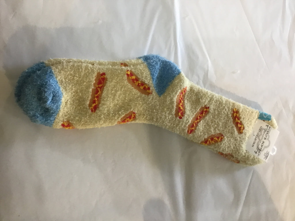 World’s softest socks hot dogs