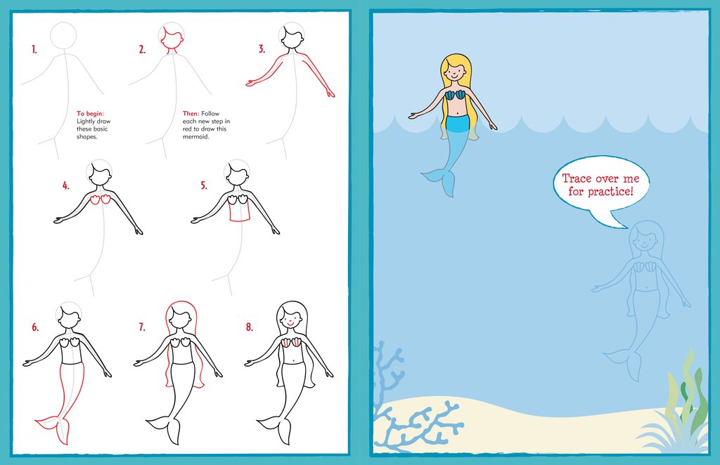 Learn to Draw Unicorns, Mermaids & More
