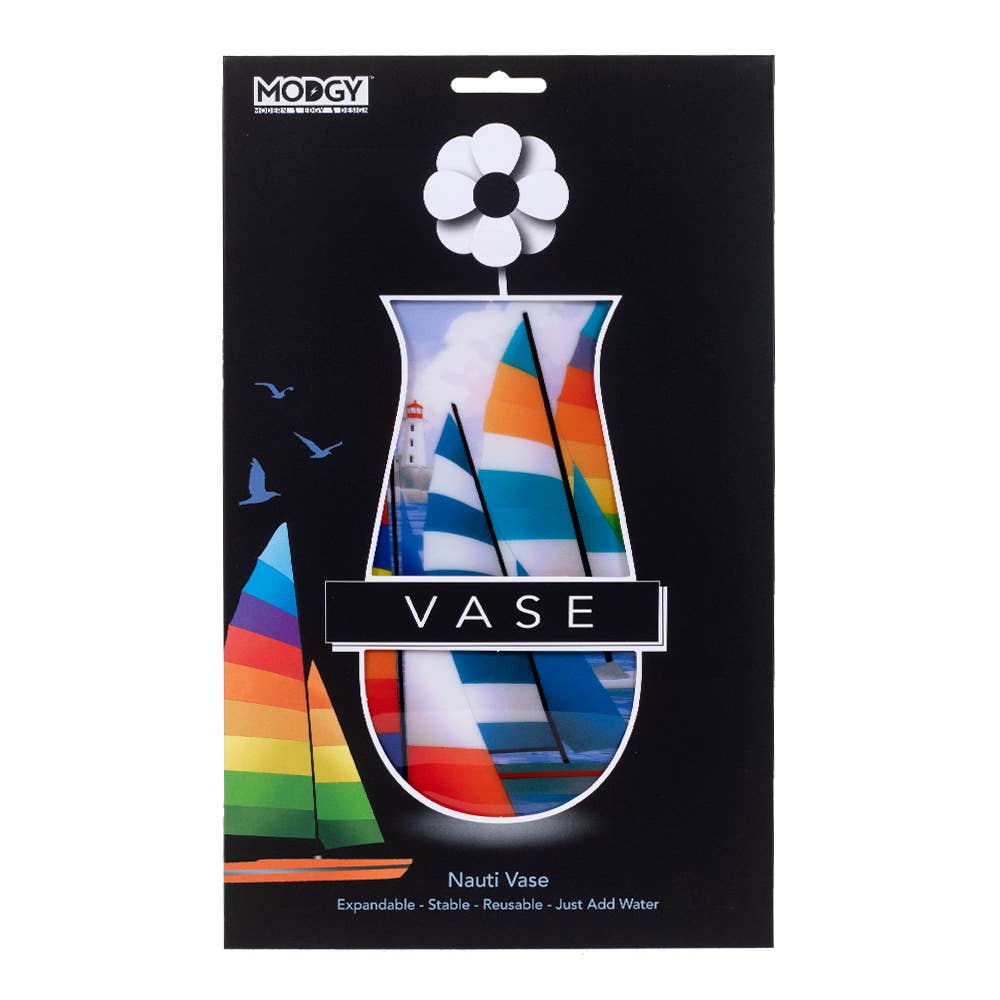 Modgy Expandable Vase - Nauti - Sailboat
