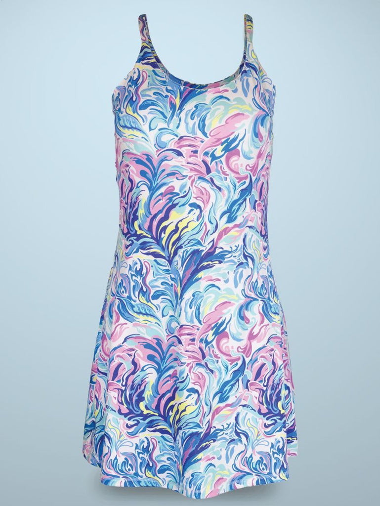 Avery Watercolor Dress
