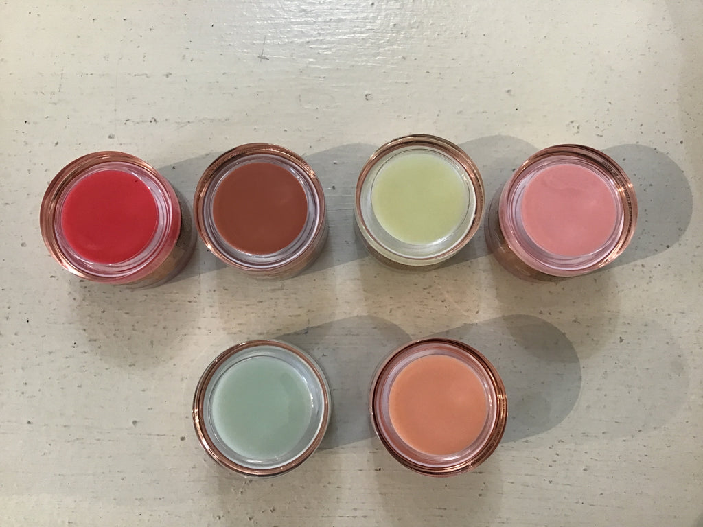 Lip scrub and balm duo
