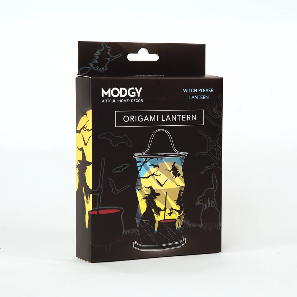 Modgy Witch Please! Origami Lantern