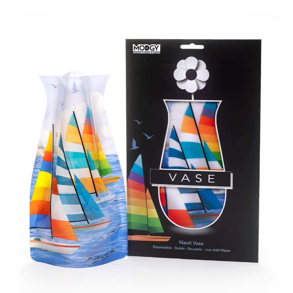 Modgy Expandable Vase - Nauti - Sailboat