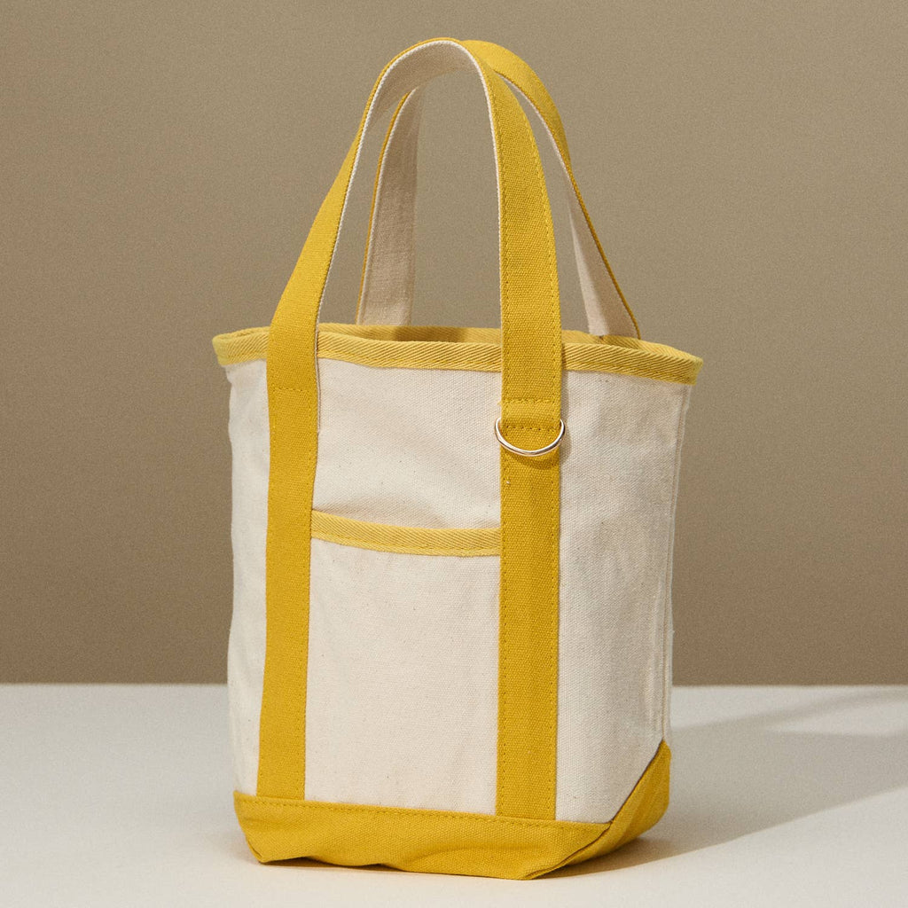 EcoCharm Cotton Everywhere-Carry Canvas Tote Bag -Small Size: Lavender / One-size / 5DG78049