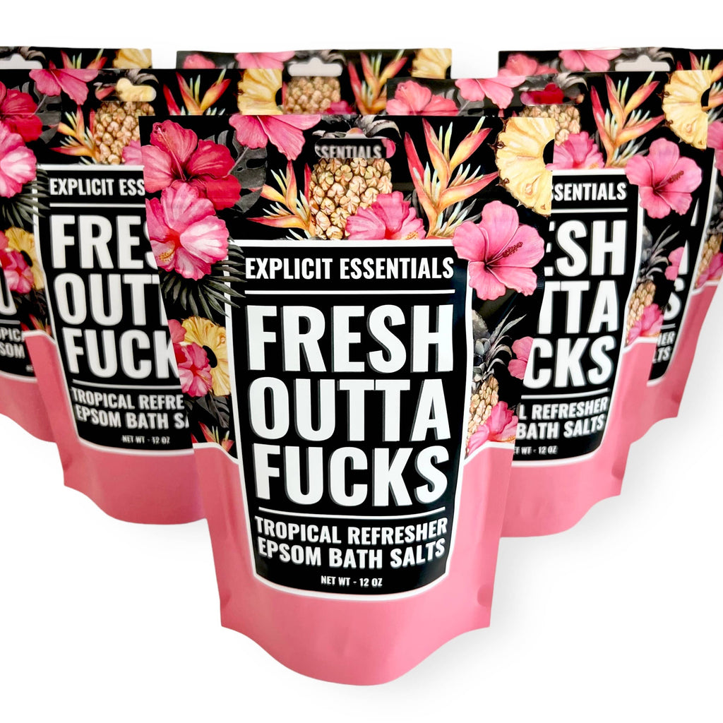 Fresh Outta Fucks Bath Salts 12oz Bag