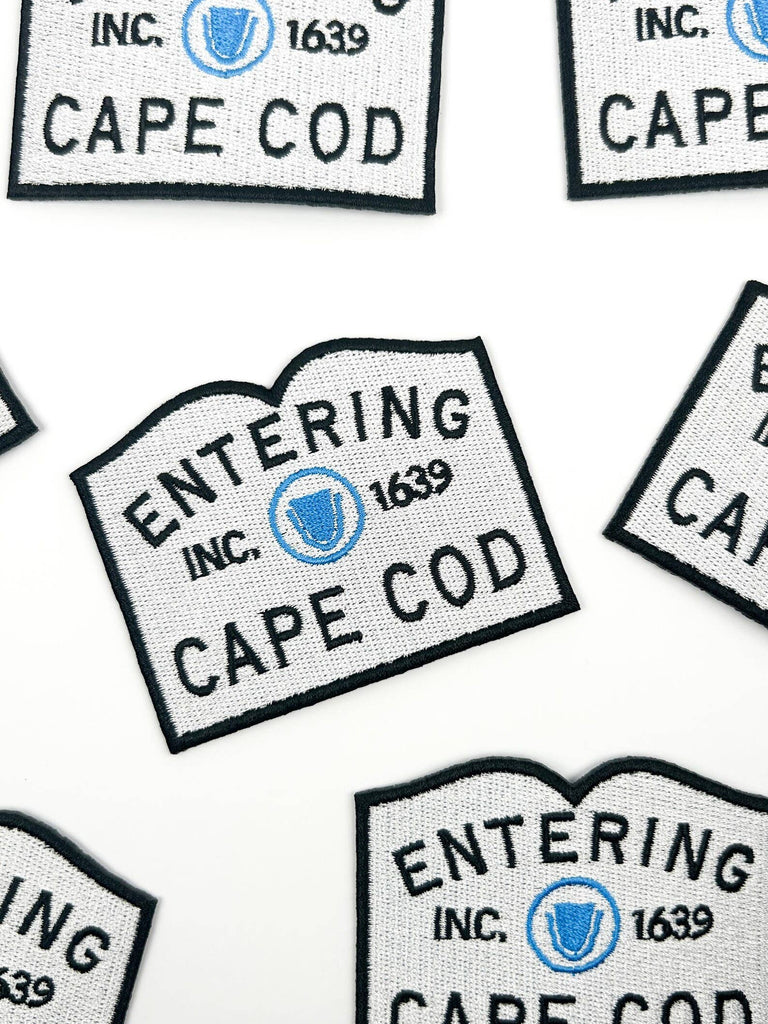 Entering Cape Cod Patch – Embroidered Iron On New England