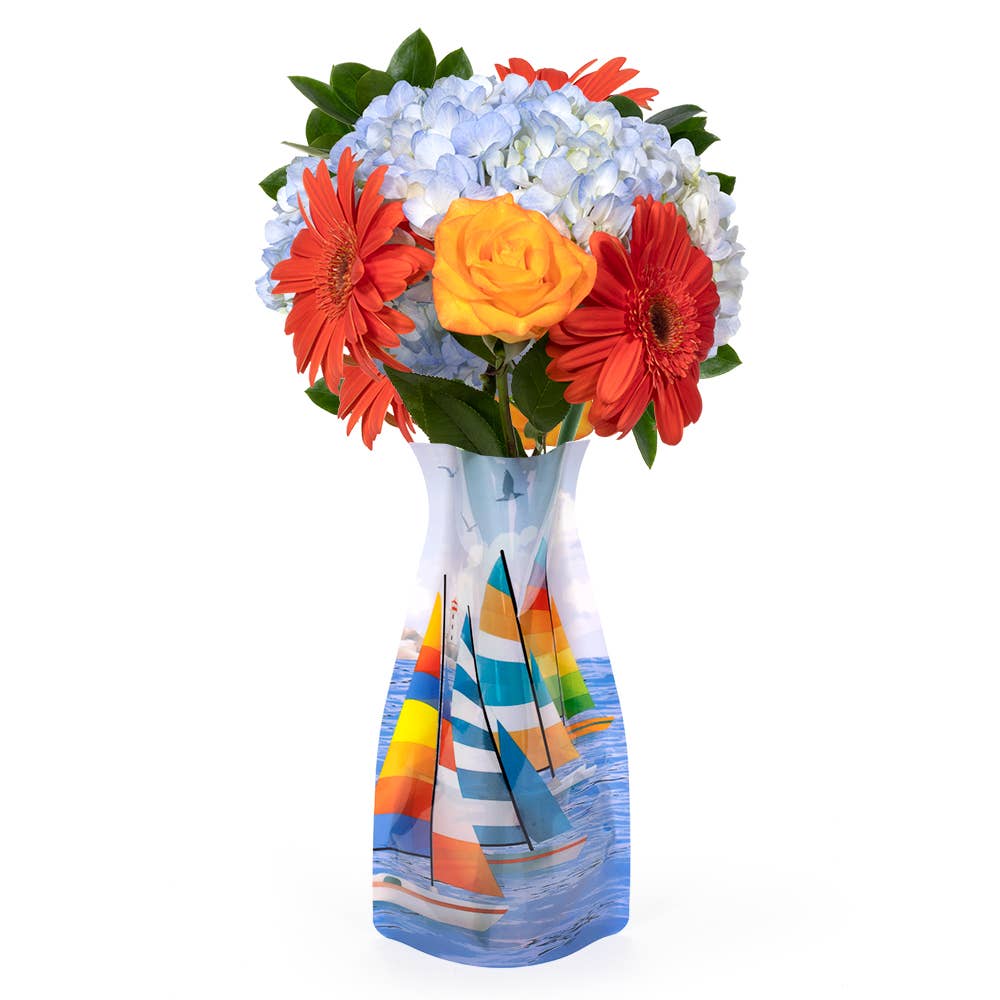 Modgy Expandable Vase - Nauti - Sailboat