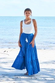 Ariana Boho Maxi Skirt by Debbie Katz