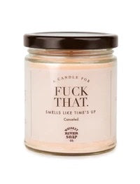 Whiskey River WTF Candles