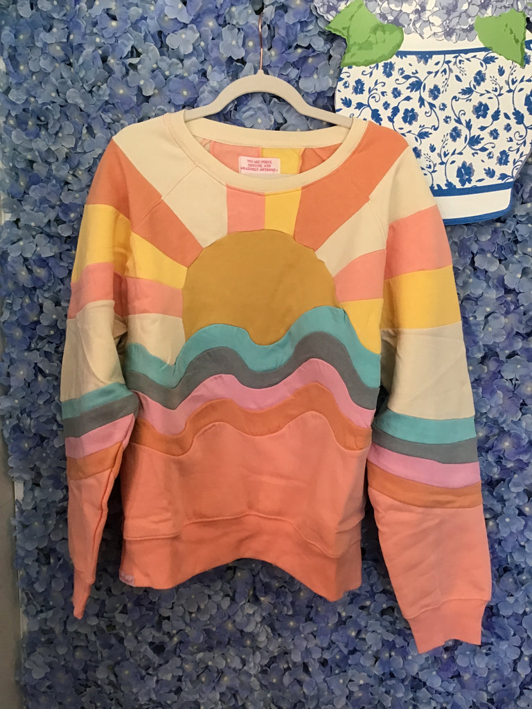 Chasing sunsets crewneck