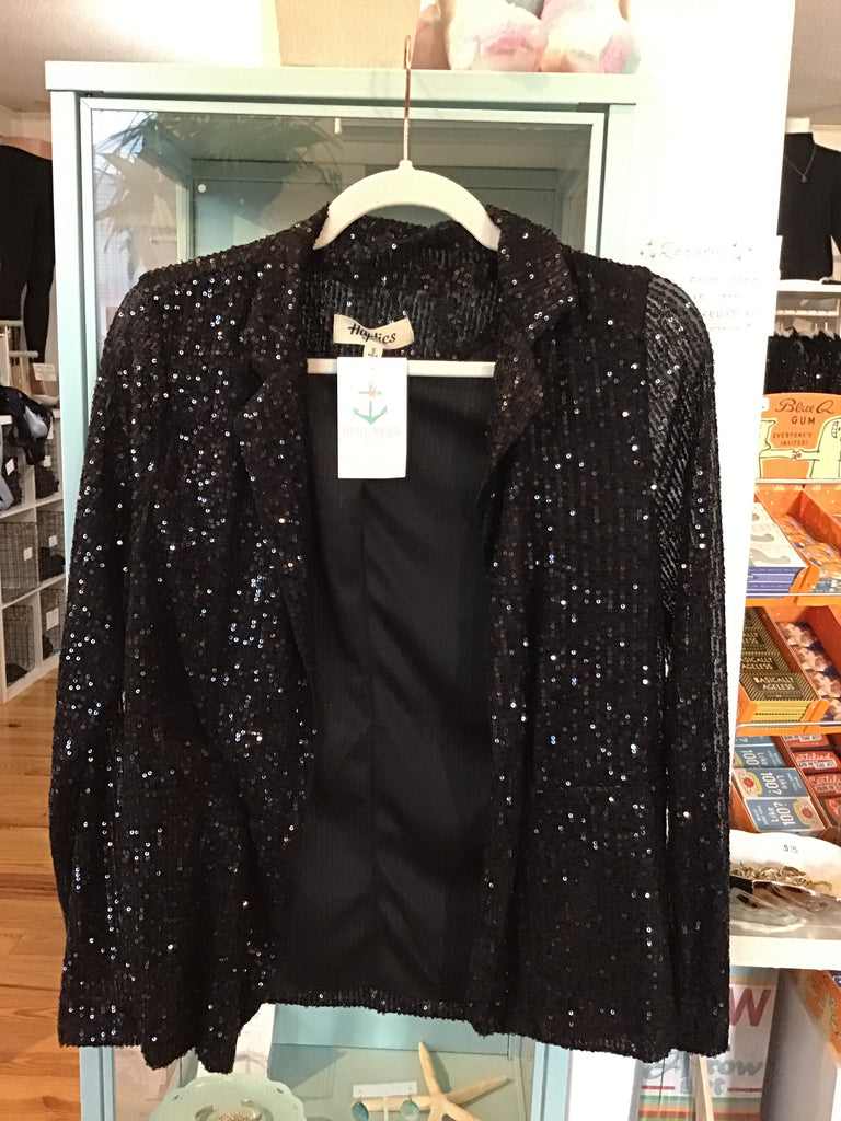 Victoria sequin blazer