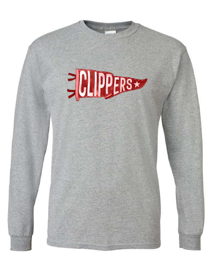 School Spirit Pennant Crewnecks Preorder