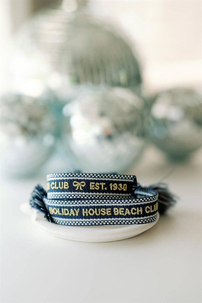 SALE Holiday House Woven Bracelet