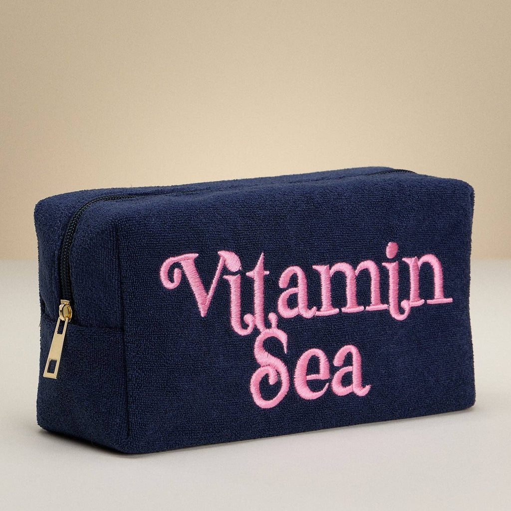 Vitamin Sea Terry Cloth Pouch