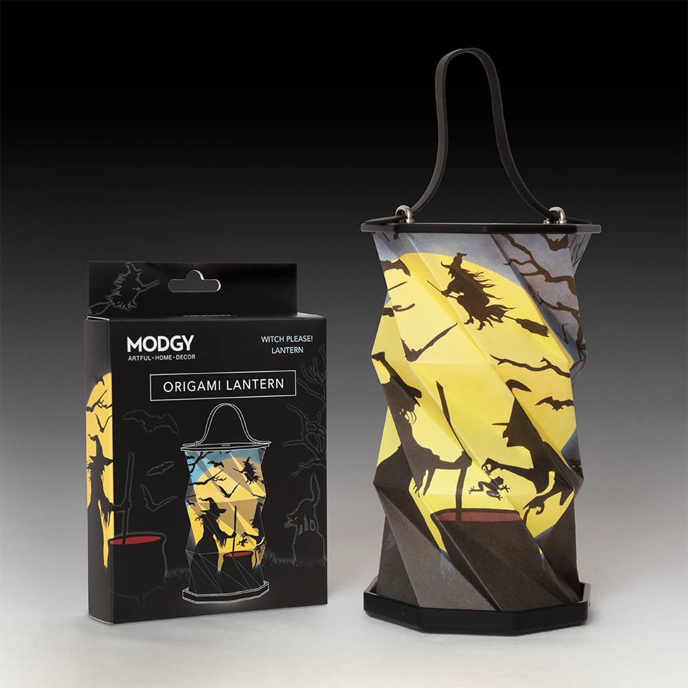 Modgy Witch Please! Origami Lantern