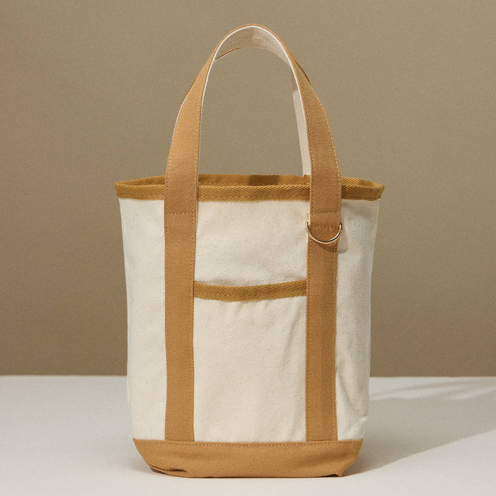 EcoCharm Cotton Everywhere-Carry Canvas Tote Bag -Small Size: Light Blue / One-size / 5DG78049
