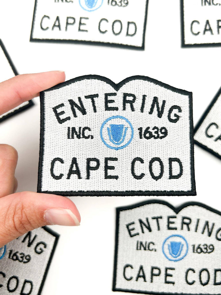 Entering Cape Cod Patch – Embroidered Iron On New England