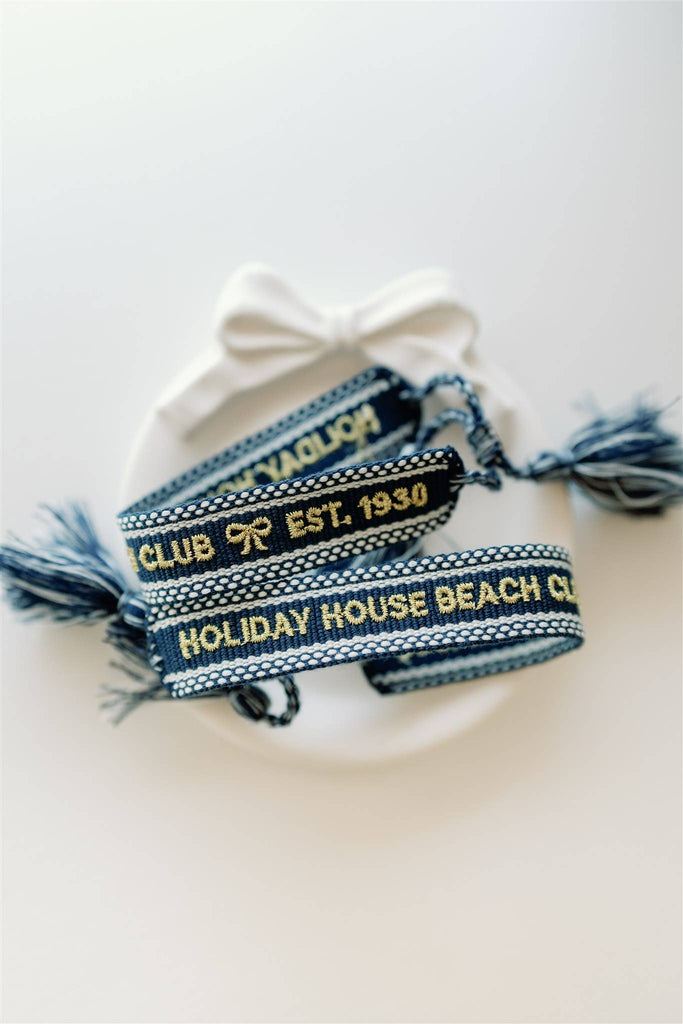SALE Holiday House Woven Bracelet
