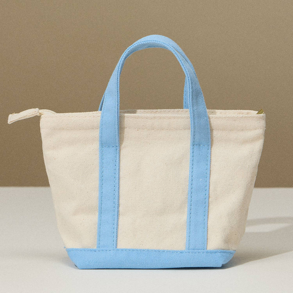 EcoCharm Cotton Everywhere-Carry Canvas Bag – Mini Size: Lavendar / One size / 5DG78050