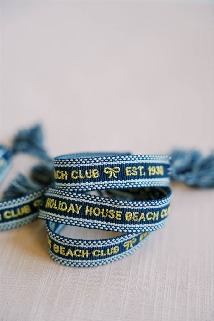 SALE Holiday House Woven Bracelet