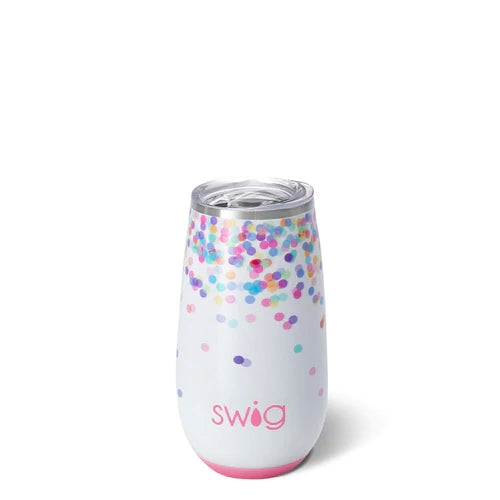 Confetti Stemless Flute