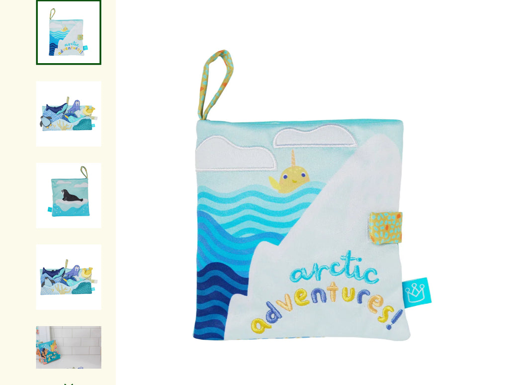 Arctic Adventure Bath Book